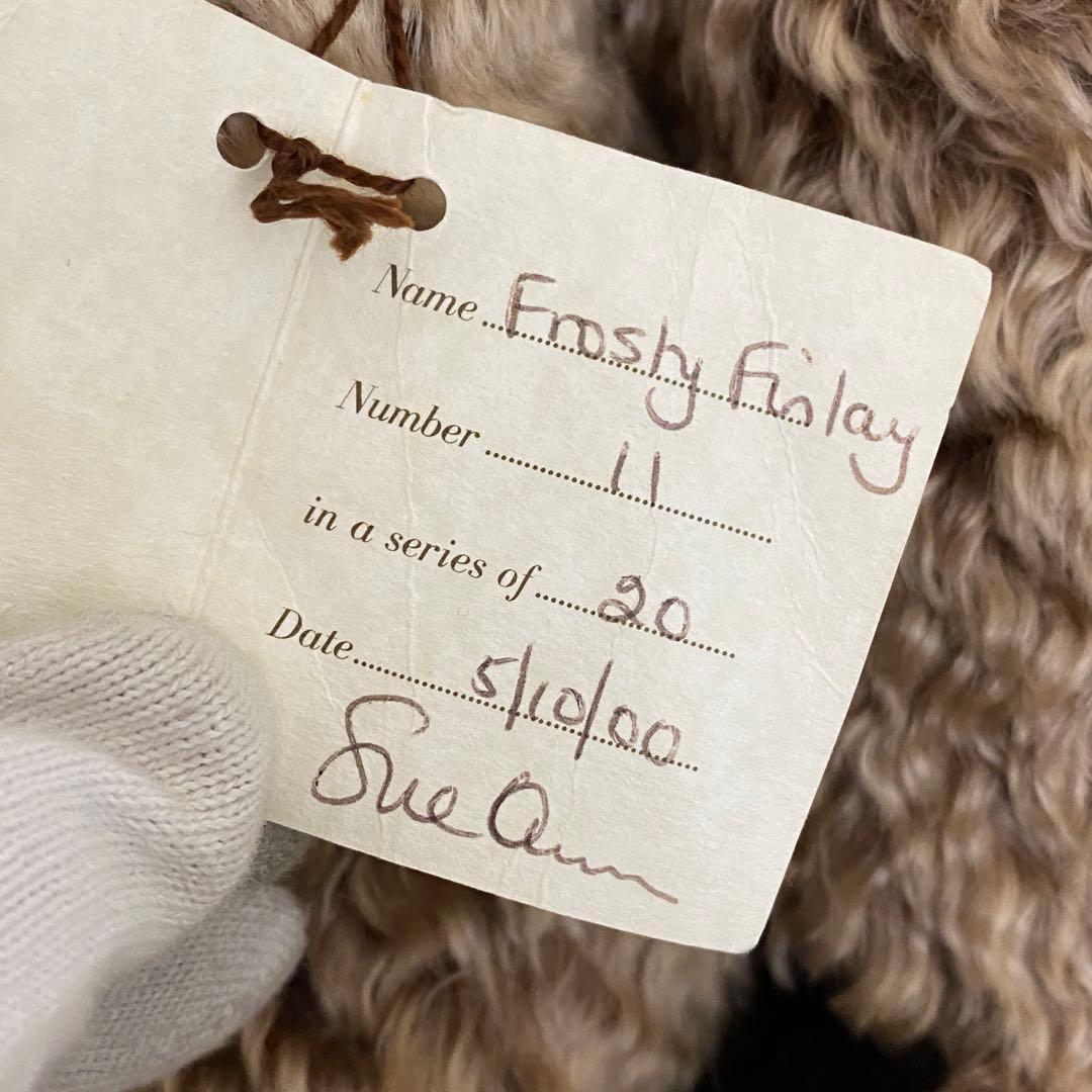 Sue Quinn スークイン テディベア 2000年　鳴くタイプ　no.10