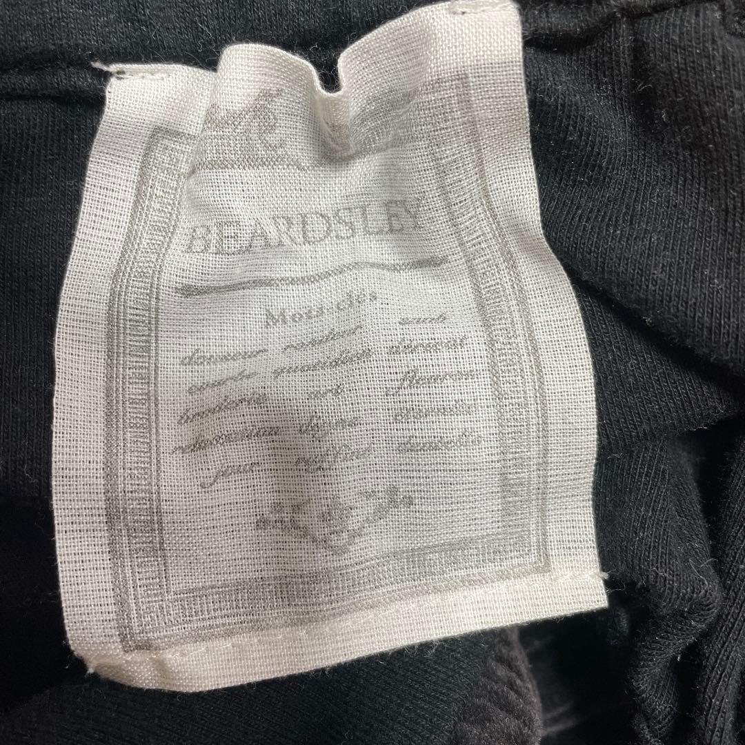 最終価格　ビアズリー コーデュロイ　ウエストリブパンツ　フリー　ブラック