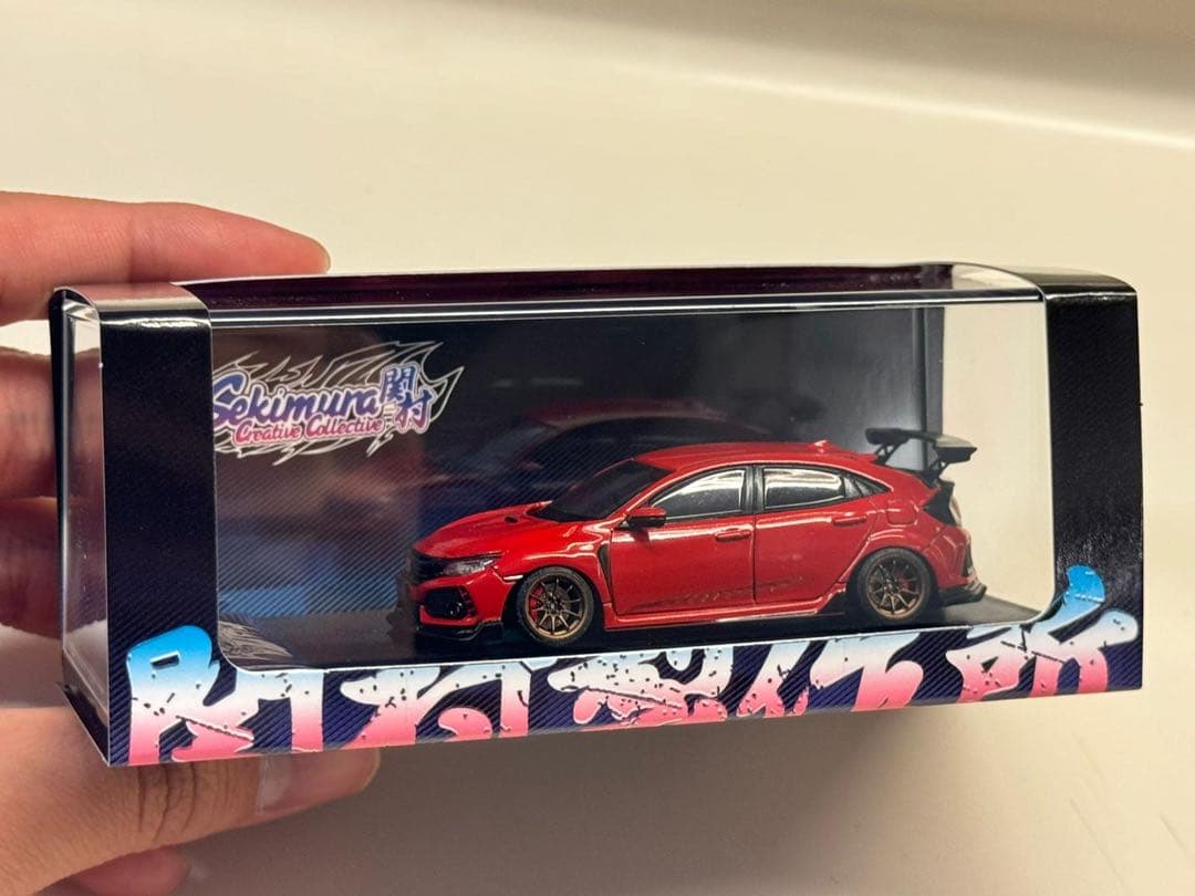 1/64 ホンダFK8 J’SRacing風 エアロキット関村改 完成品