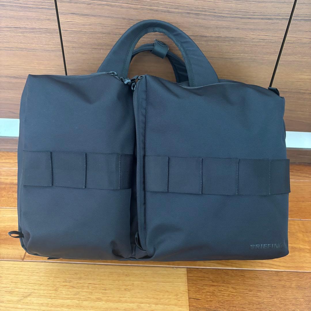 BRIEFING SOLID WAVE SW 2WAYPACK ブラック