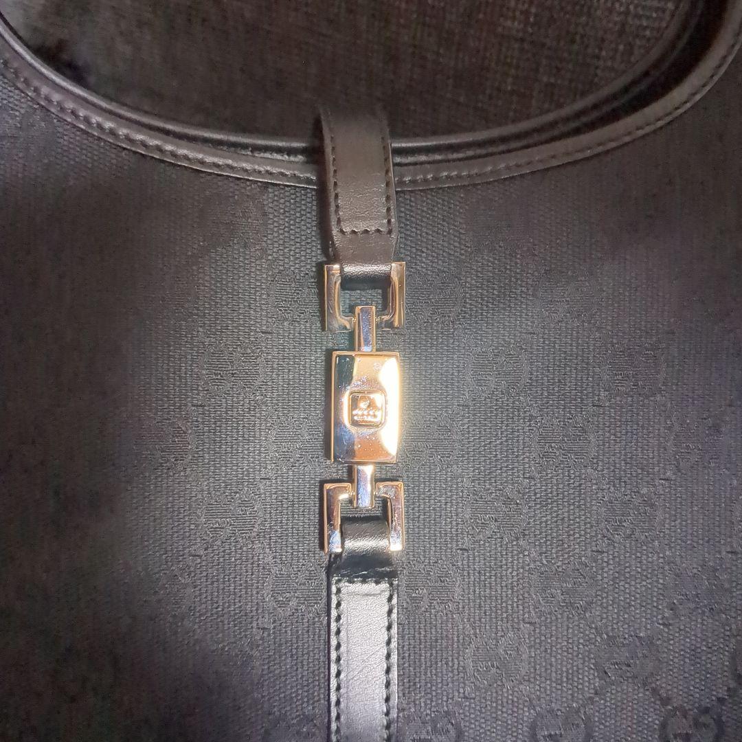 GUCCI GGパターン トートバッグ 黒