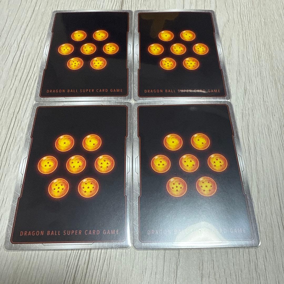 ドラゴンボールフュージョンワールド 孫悟飯 ビーデルSP4枚 全王 パラレル2枚