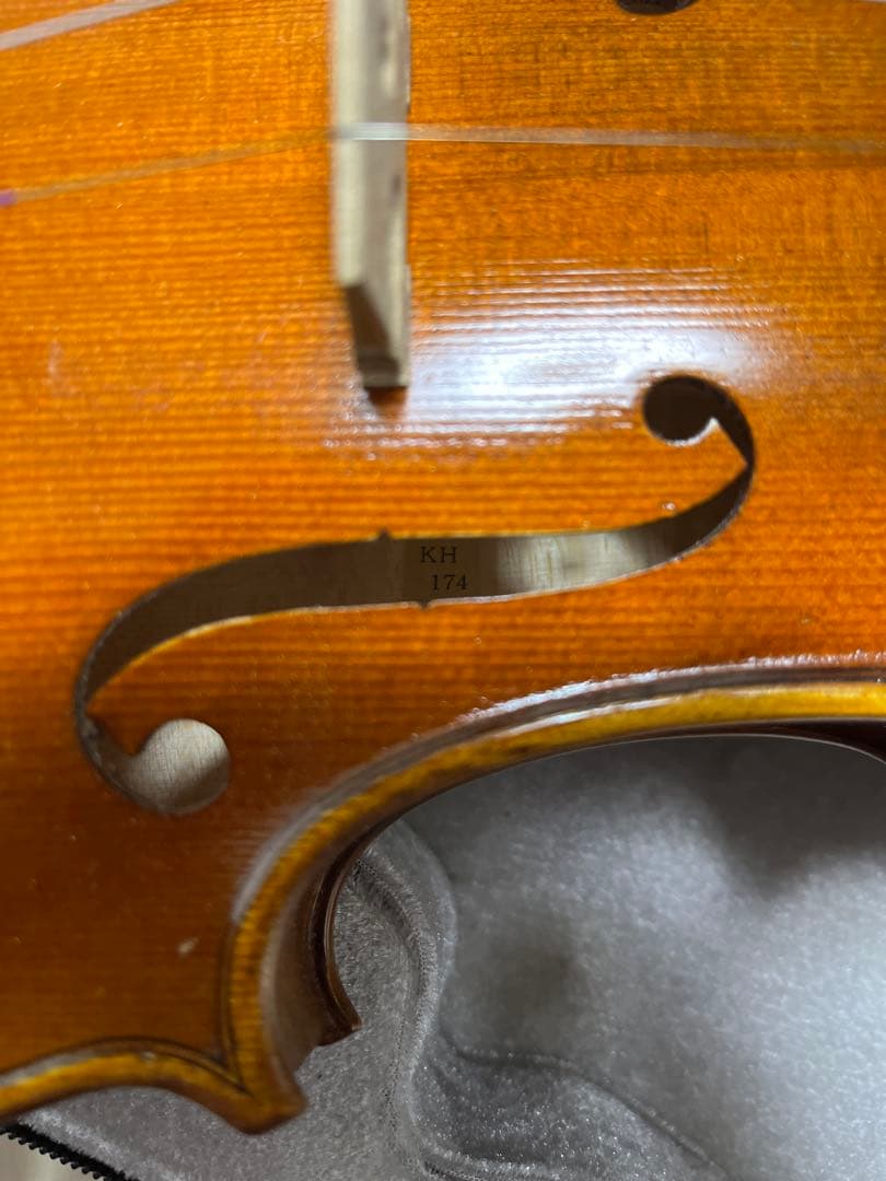 値下げしました　　レア【ＫＨ１７４】カールヘフナー４／４　バイオリン