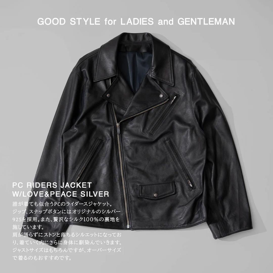 【新品未使用】ポータークラシック ライダースジャケット ブラック XL