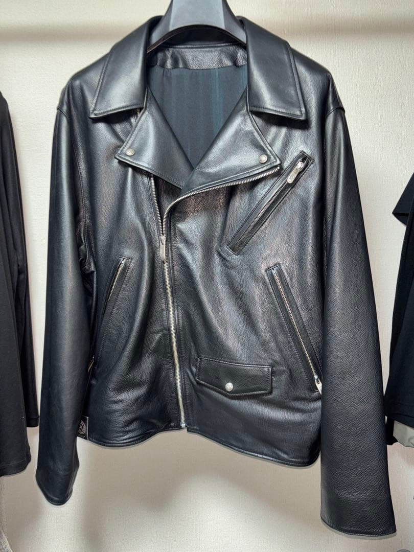 【新品未使用】ポータークラシック ライダースジャケット ブラック XL