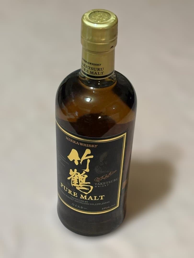 NIKKA WHISKY 竹鶴ピュアモルト 旧ラベル 700ml