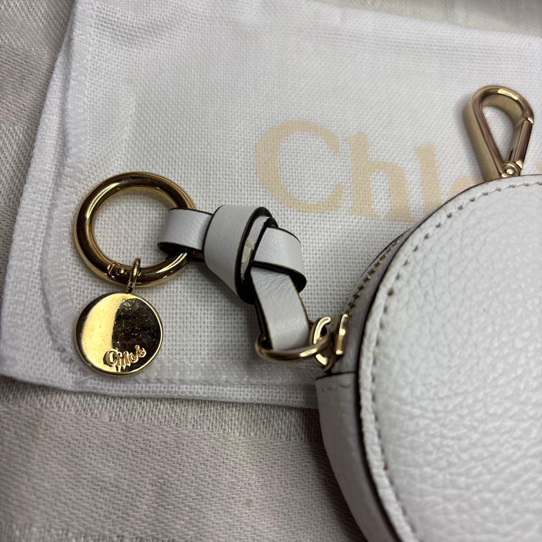 綺麗♡Chloe クロエアルファベットラウンドファスナーミニポーチ ケース