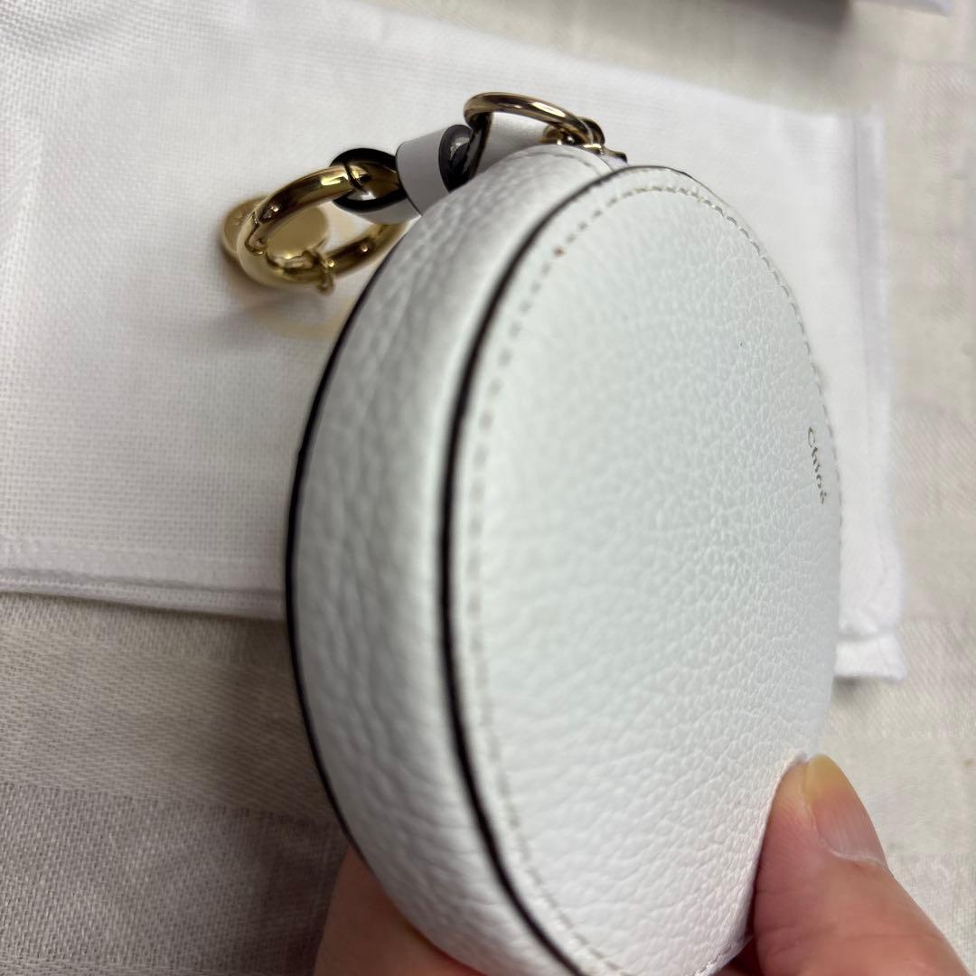 綺麗♡Chloe クロエアルファベットラウンドファスナーミニポーチ ケース