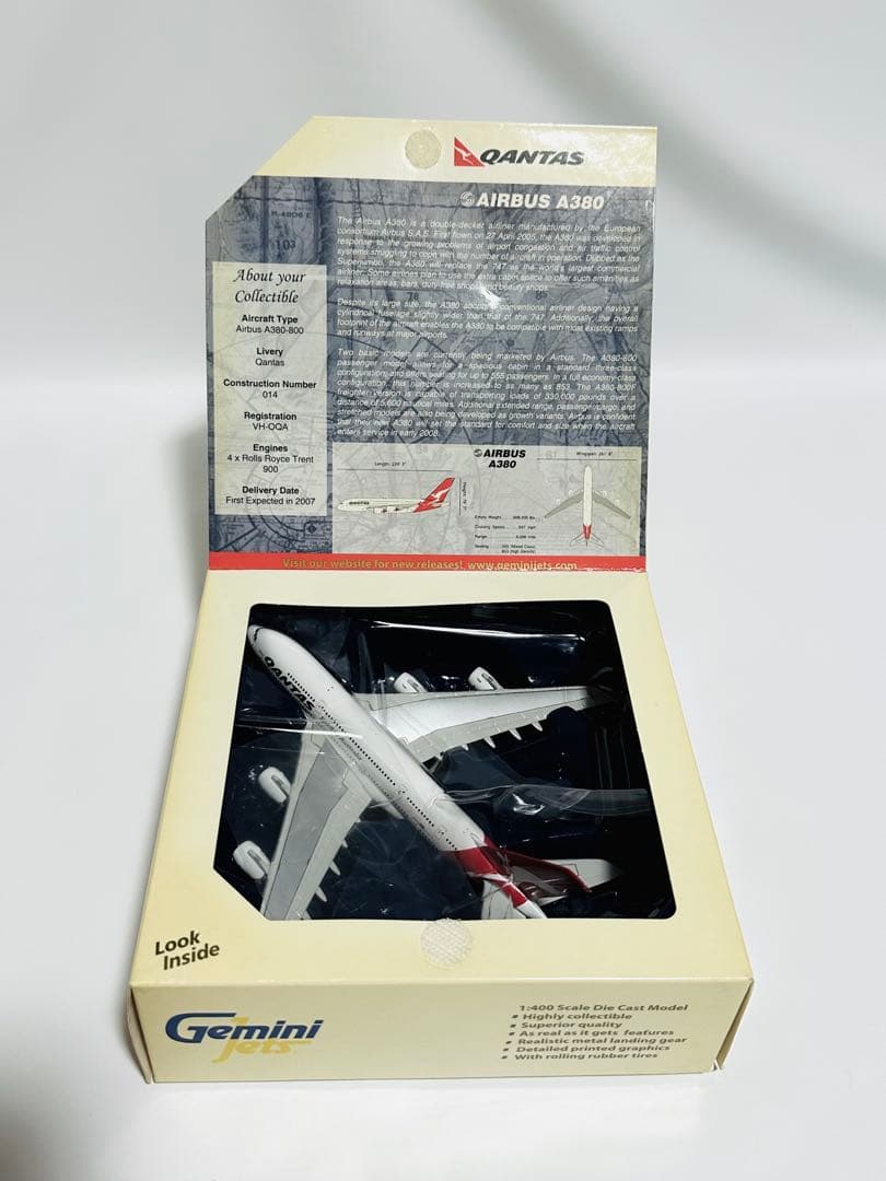 Gemini 1/400 QANTAS A380 カンタス航空