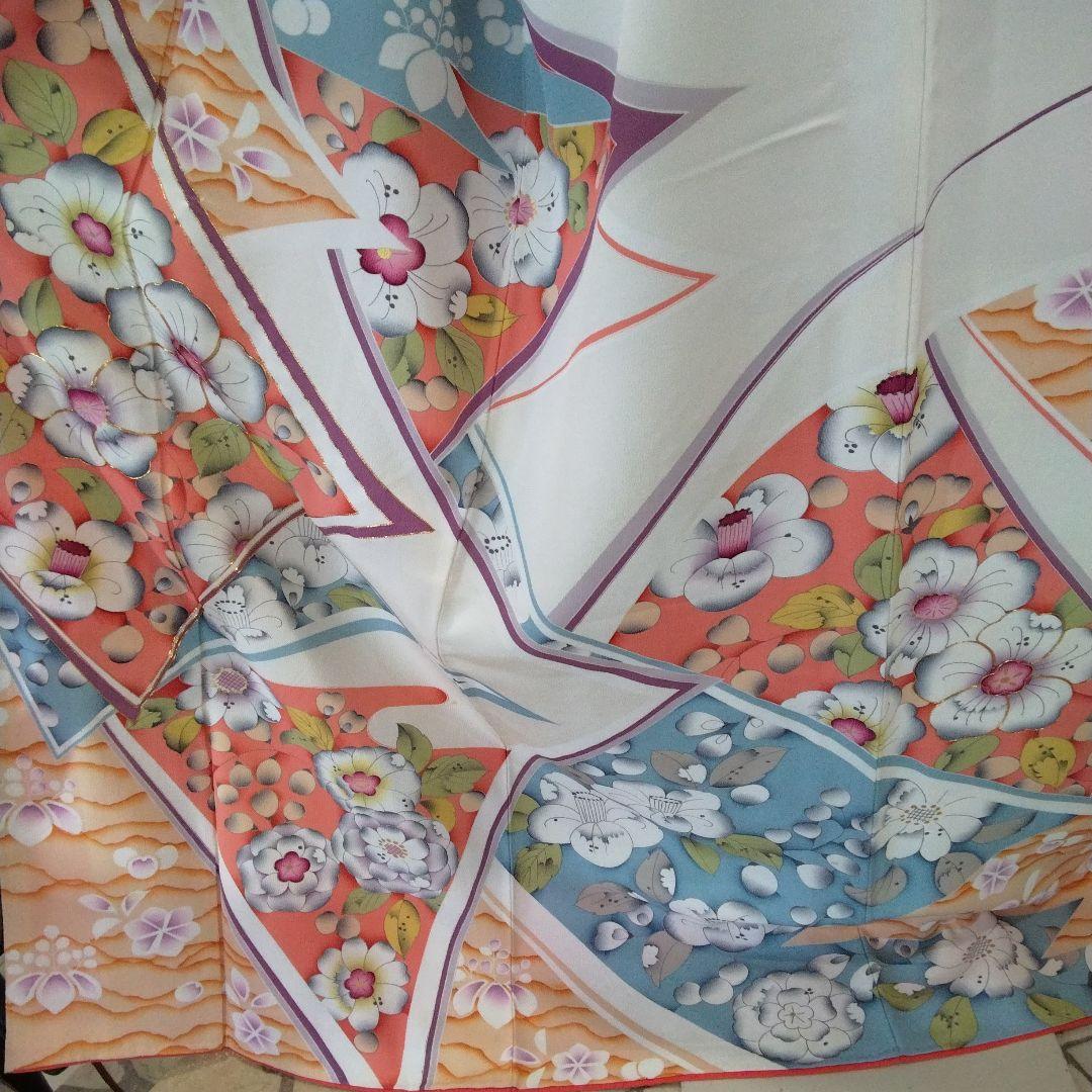 【新春】振袖フルセット、上質正絹振袖成人式、重ね衿、帯揚げ帯締め、西陣袋帯、襦袢