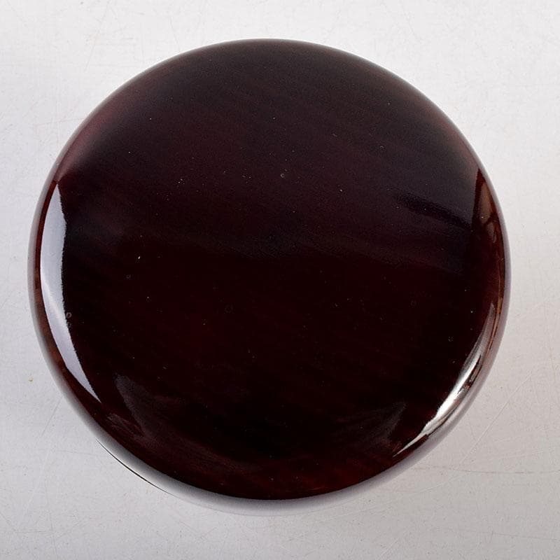 次吉。　茶道具　中村宗悦作　即中斎好　神路山　大棗　共布共箱　V　8316