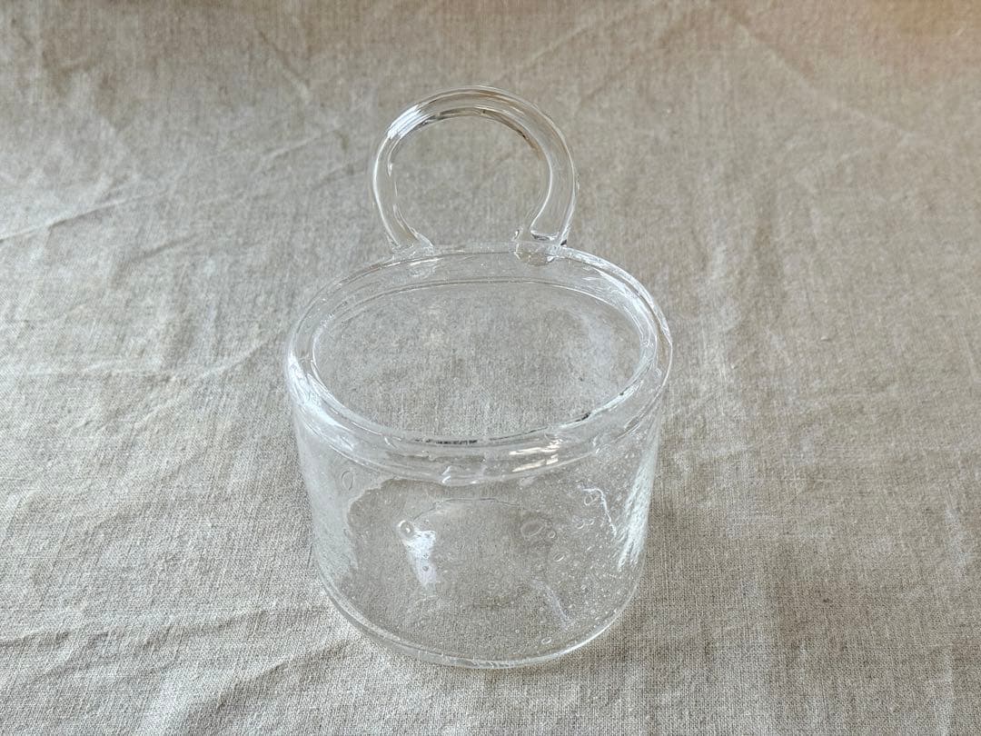 nuutajarvi vintage Sargasso 持ち手のついたベース