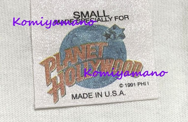 90s ビンテージ プラネットハリウッド Tシャツ ウーピーゴールドバーグ