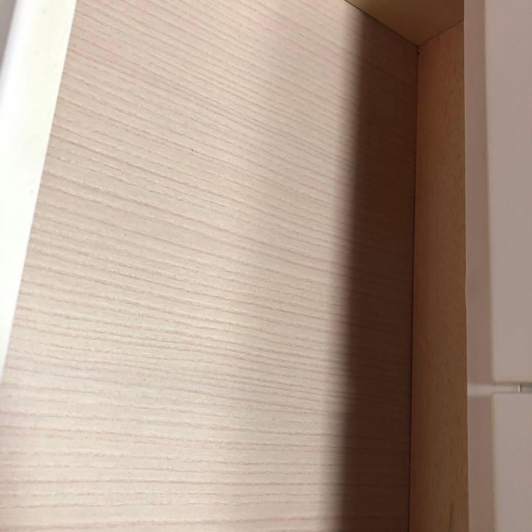 木製ナチュラルカラー中型引き出し