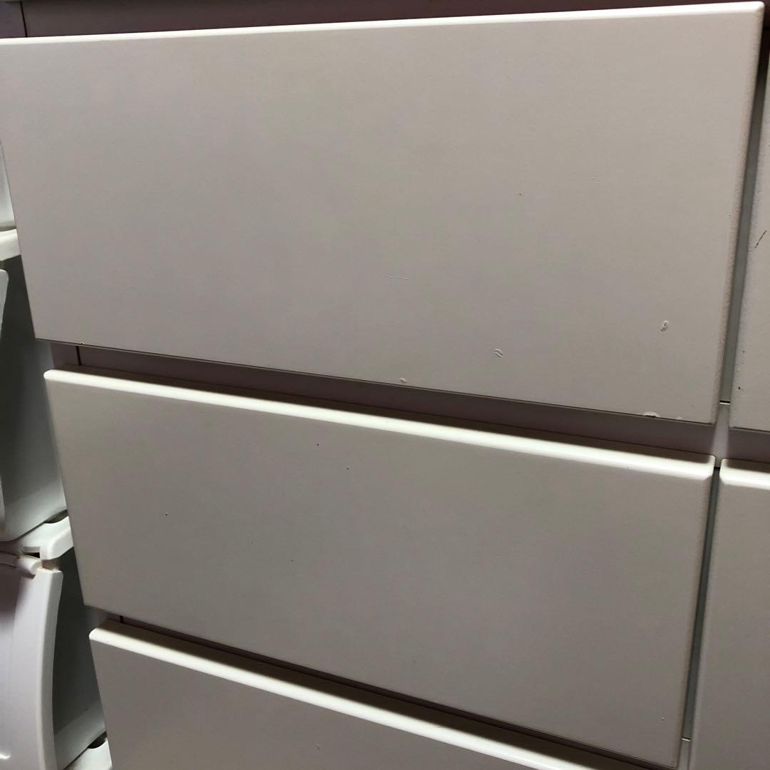 木製ナチュラルカラー中型引き出し