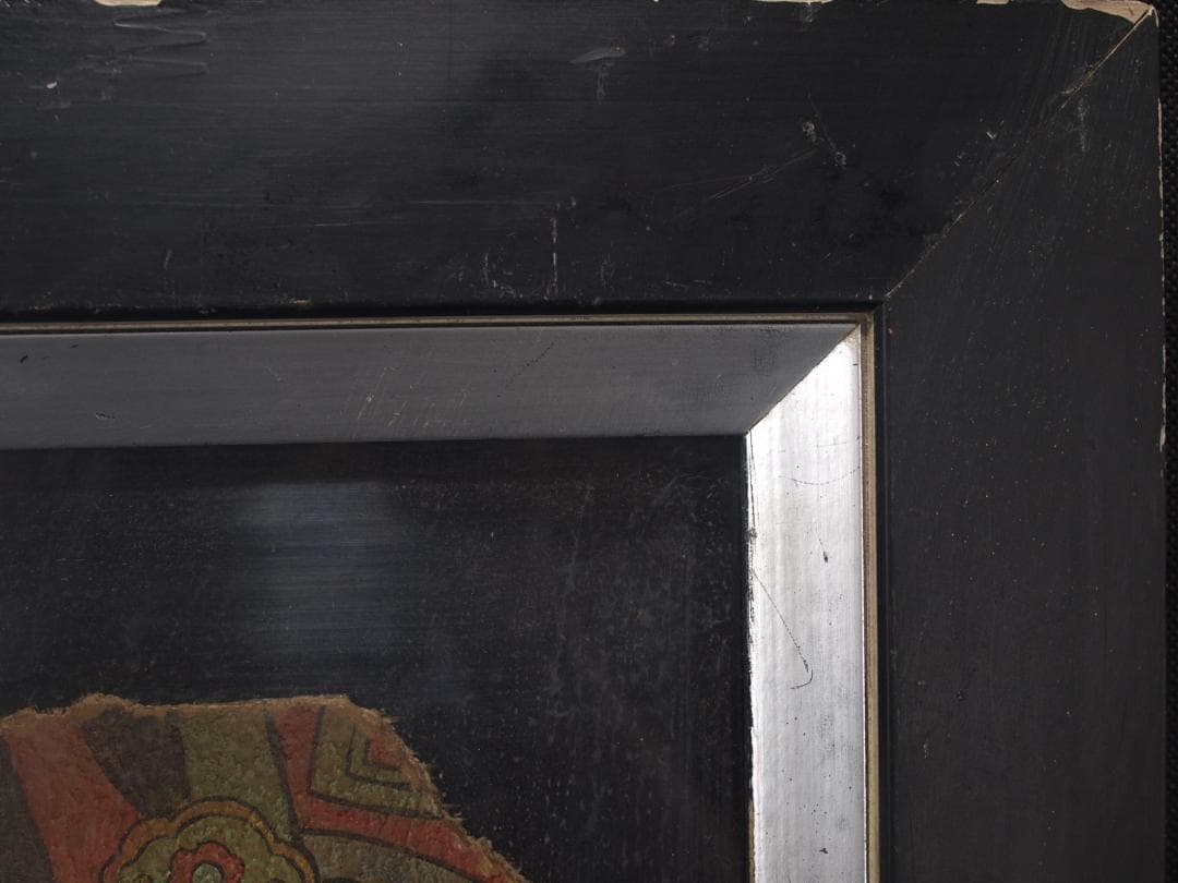 骨董市　掘り出し品中国時代　敦煌莫高窟壁画 人物像 AK1780B10-5