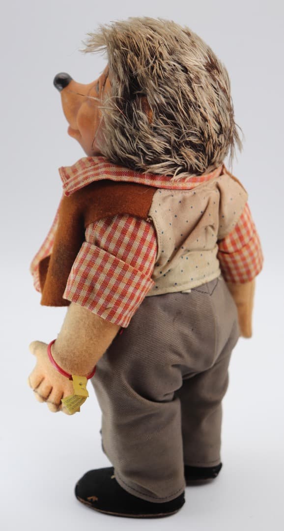 STEIFF \"MECKI\" 28cm ハリネズミのアンティークドール