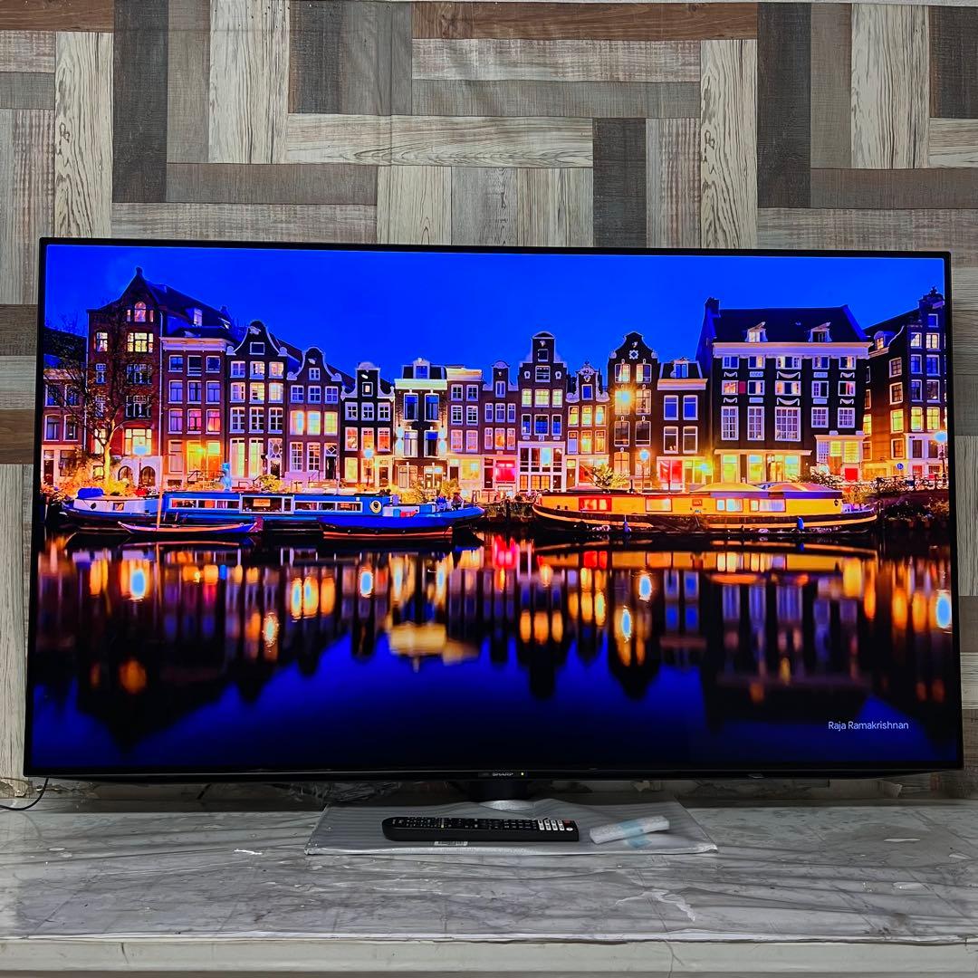 即日受渡❣️未使用アウトレット品シャープ55V型有機EL4K AndroidTV