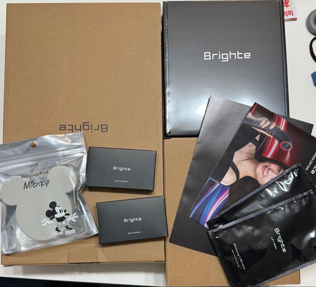 Brighte SHOWER DRYER & ELEKI COMB セット