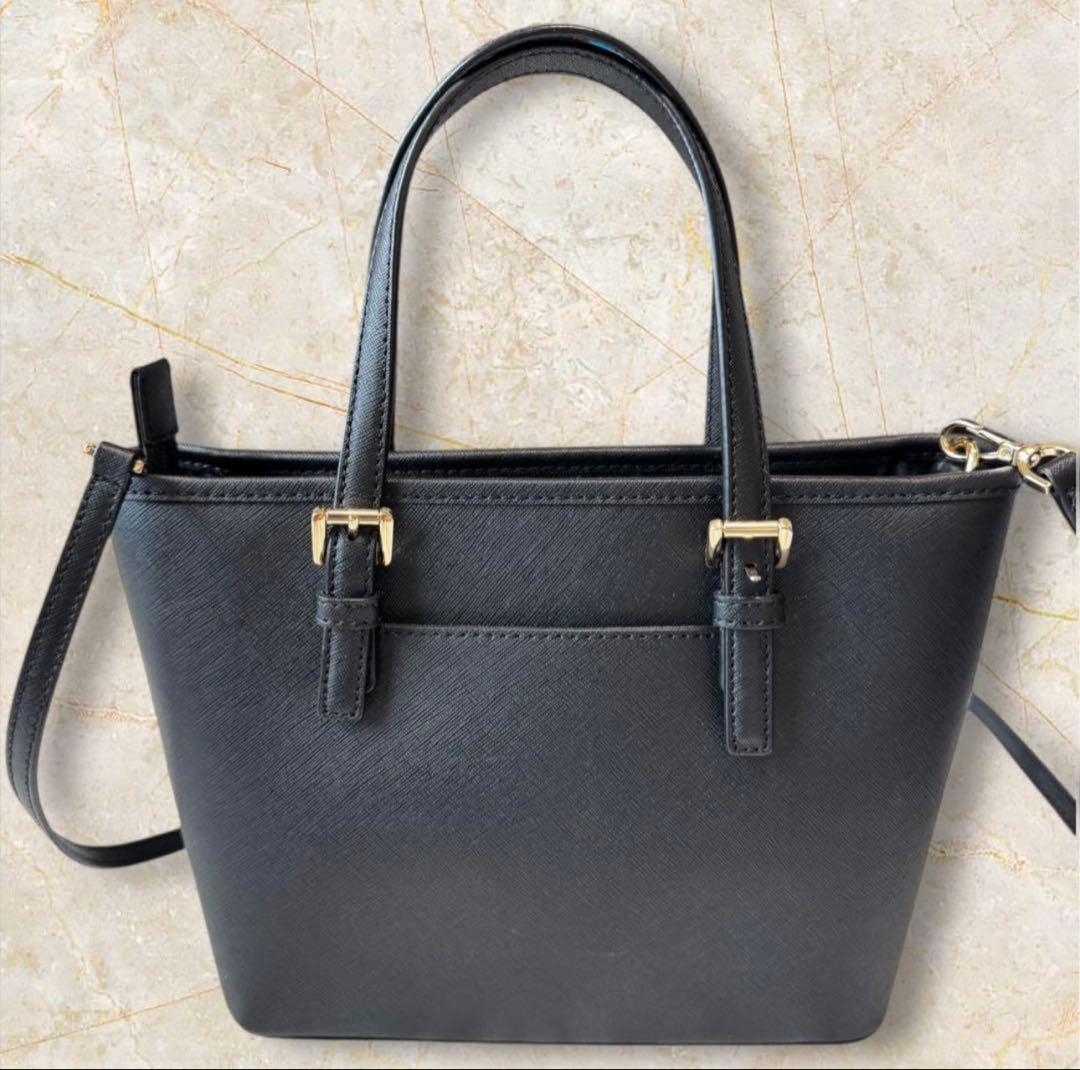 極美品 マイケルコース MICHAELKORS 2way ショルダーバッグ 黒