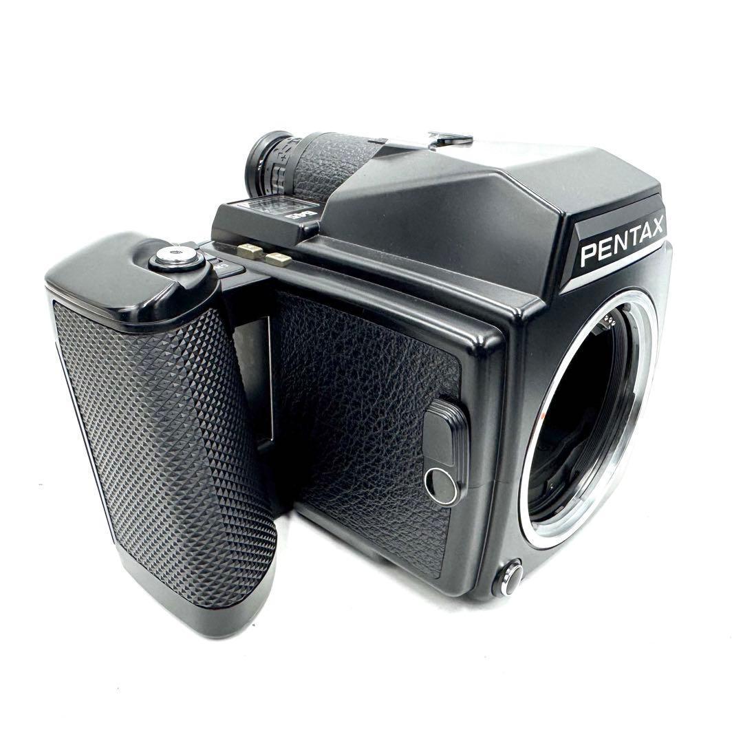 動作良好 PENTAX 645 中判フィルム カメラ 120フィルムバック