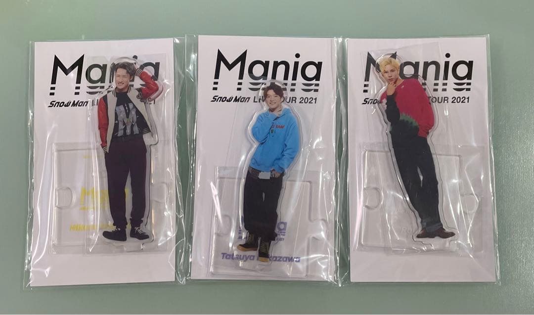 Man スノマニ アクスタ 全員　アクリルスタンド