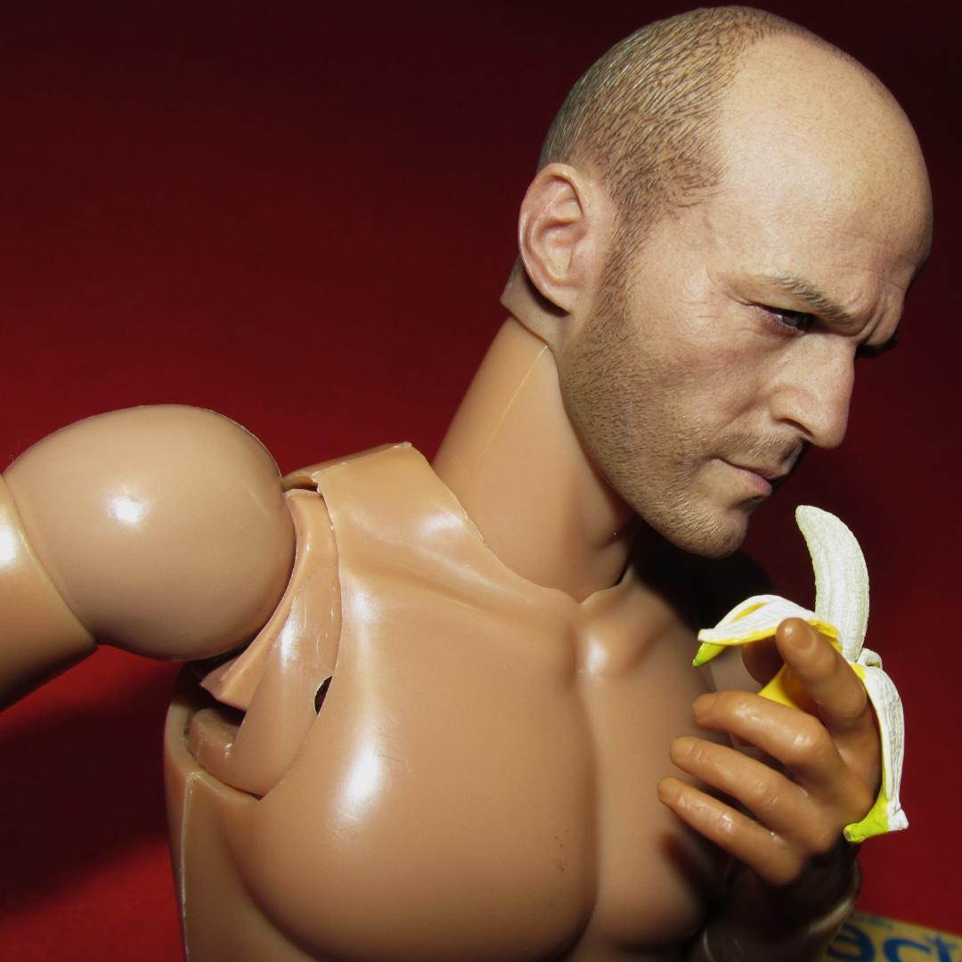 ✳️ステ〇サム似✳️ 1/6 フィギュア バナナを食べる男性素体 中古品