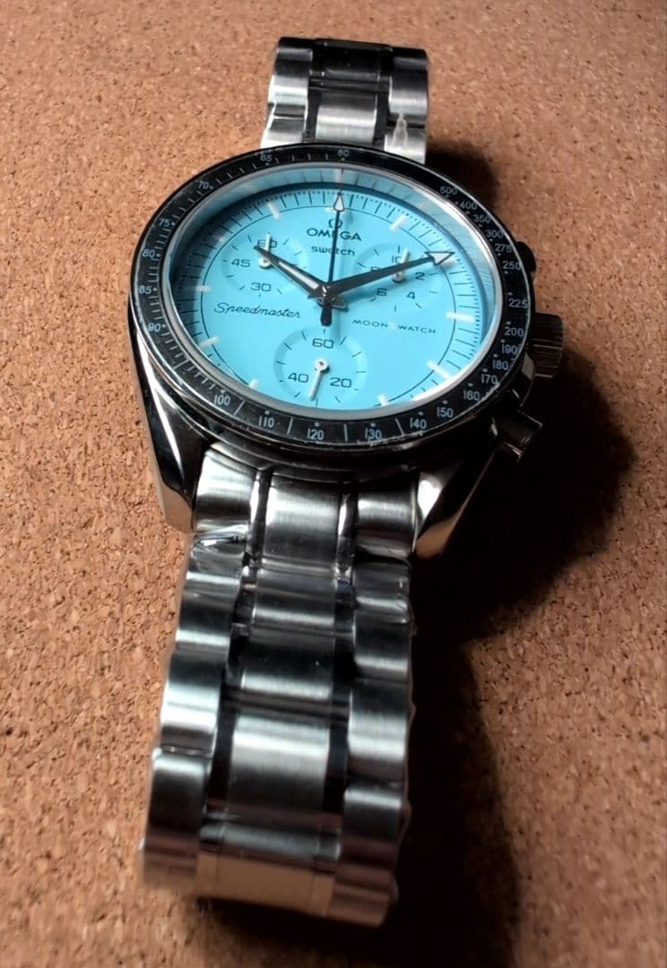 ムーンスウォッチ ヘリテージ サファイアメタルケース OMEGA✕SWATCH