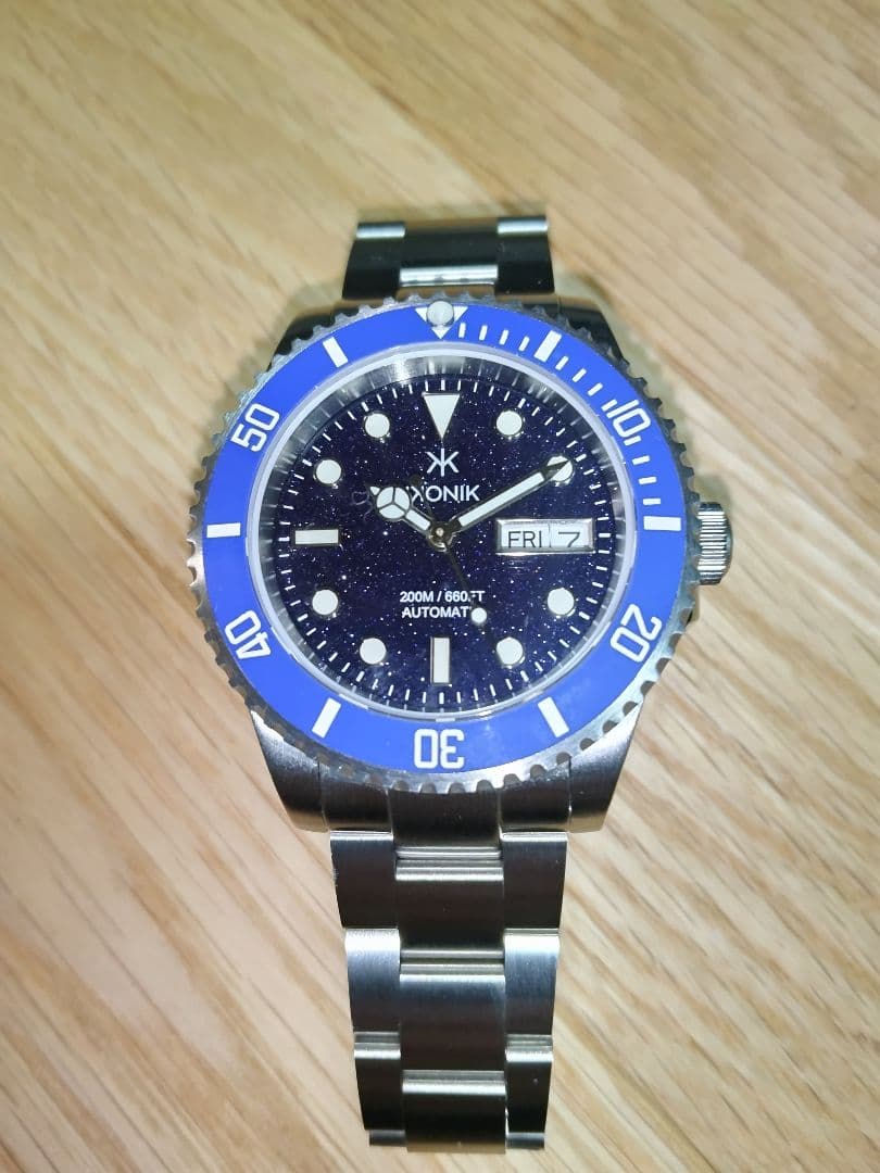 ❬極美品❭マイクロブランド IKONIK Ocean Diver アベンチュリン