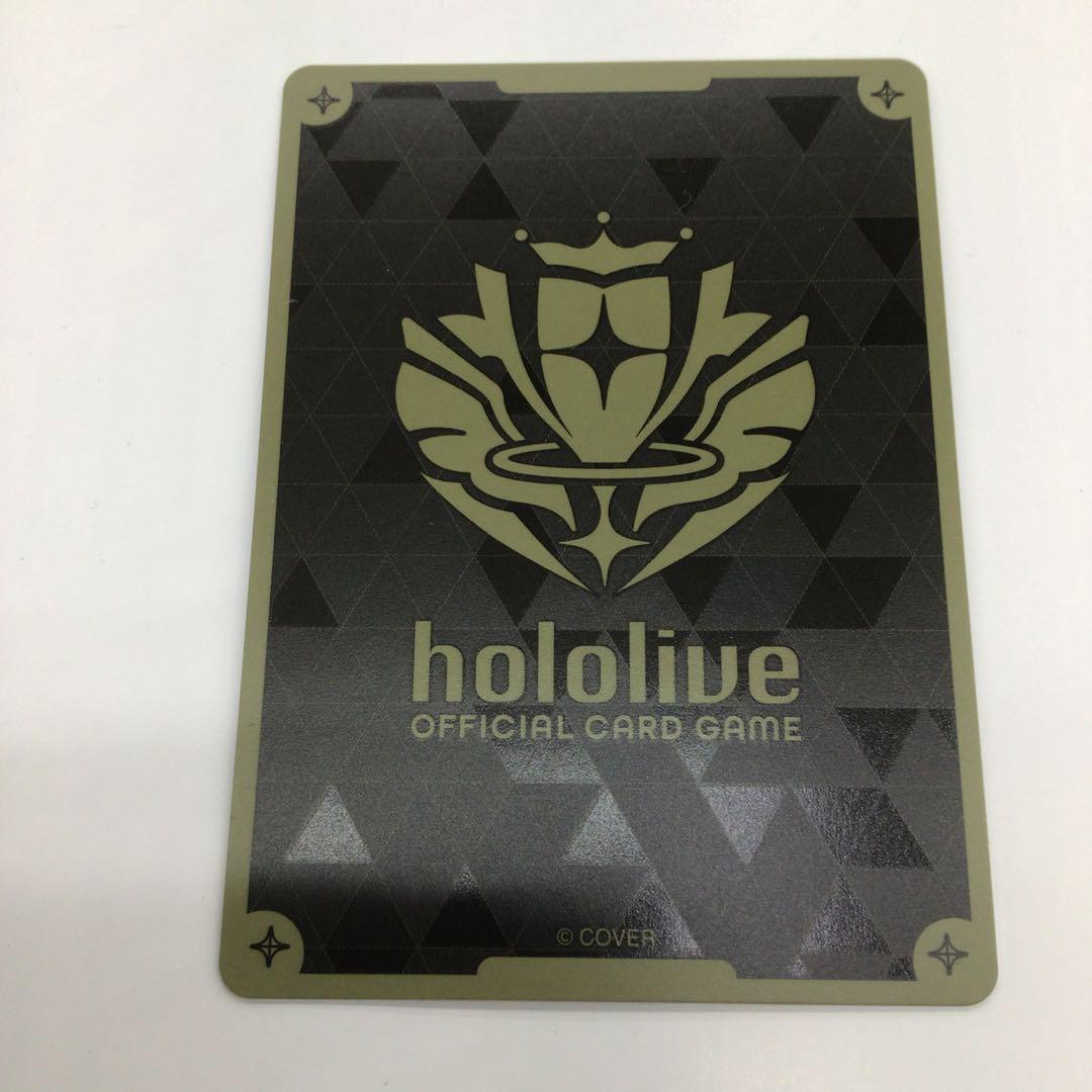 ホロライブカード　紫咲シオン　プロモ　初期傷有