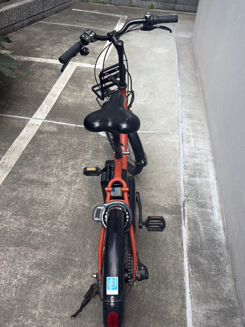 Bridgestone オレンジ 電動アシスト自転車 シティタイプ　値下げ可❗️