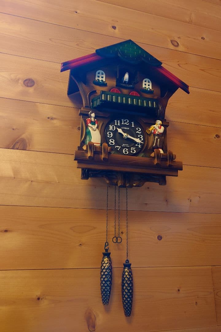 シチズン 鳩時計 木製掛け時計 4MJ734