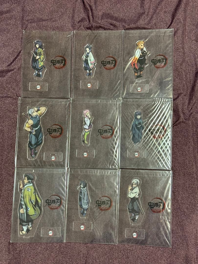 【即購入〇】鬼滅の刃 柱合会議編 蝶屋敷編 アクリルスタンド コンプリート