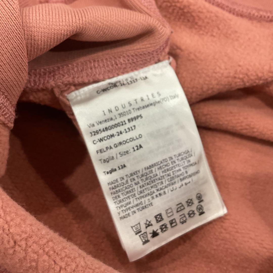 m*o様 MONCLER ロゴ スウェット12A 152cm チルドレン