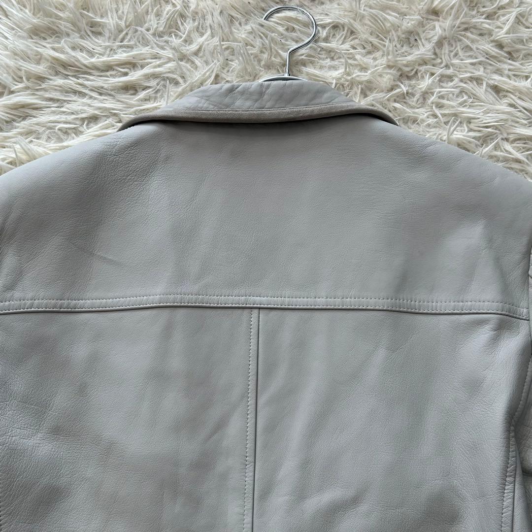 ✨ いちご ✨ バラシ レザージャケット ラムレザー 本革 サイズ48