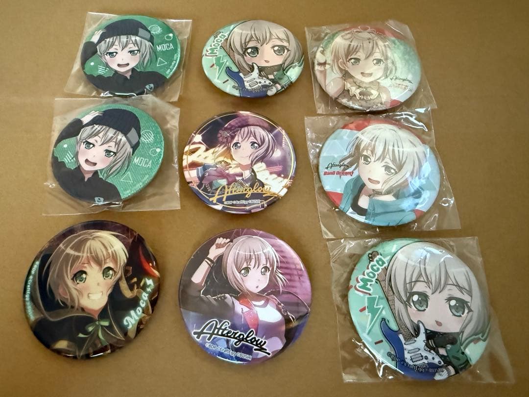 バンドリ BanG Dream! Afterglow 青葉モカ 激レア 缶バッジ