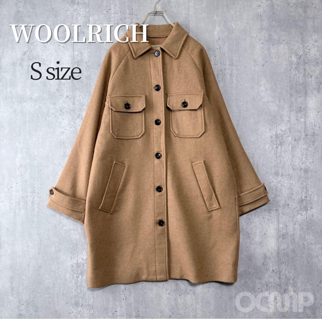 ウールリッチ MANTECO ウール CPO ジャケット コート　美品　キャメル