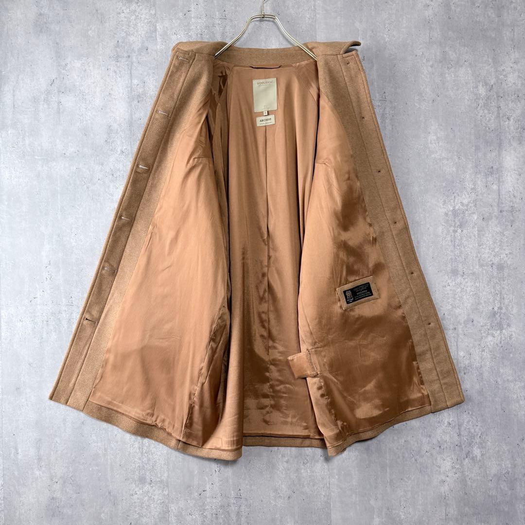 ウールリッチ MANTECO ウール CPO ジャケット コート　美品　キャメル