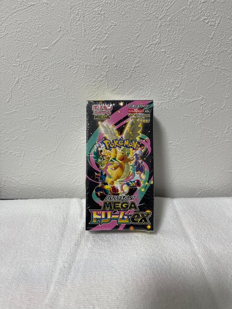 ポケモンカード MEGAドリームex 1BOX　未開封
