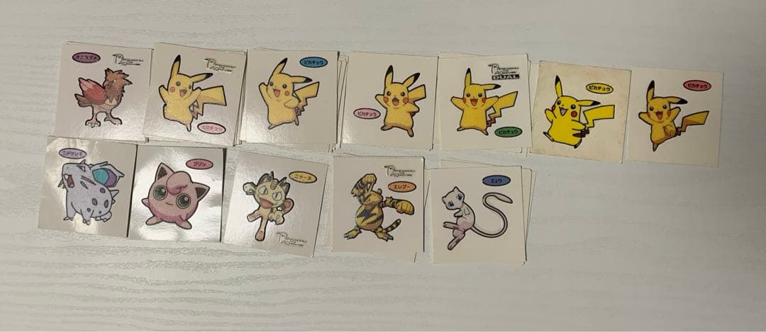 ポケモンパン、デコキャラシール