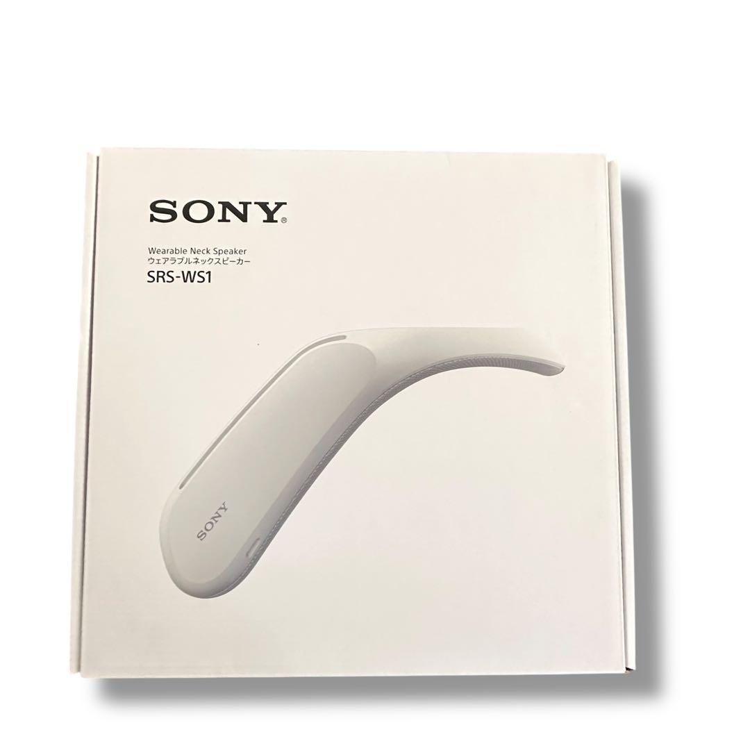 【動作品】SONY SRS-WS1 ウェアラブルネックスピーカー 付属品完備