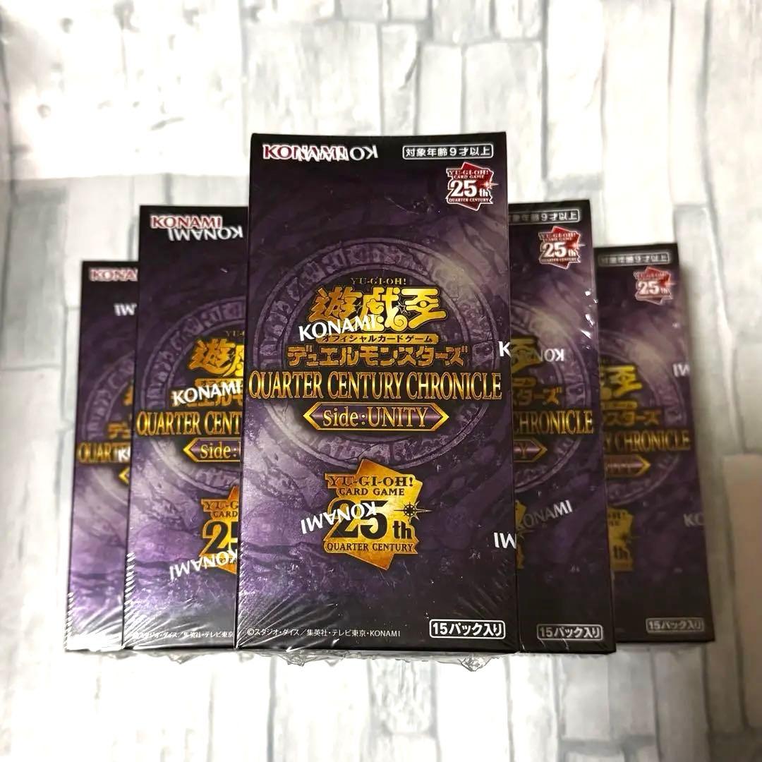 遊戯王 QCC side:UNITY 6BOX まとめ売り