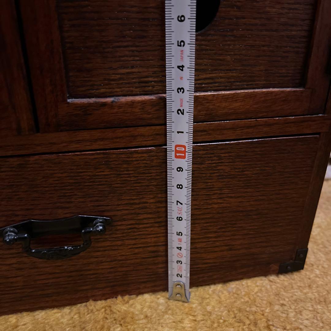 昭和家具　美品　木製小引き出し　アンティーク