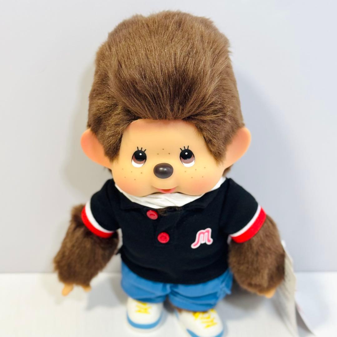 モンチッチ Mサイズ 男の子 モヒカンヘア ポロシャツ