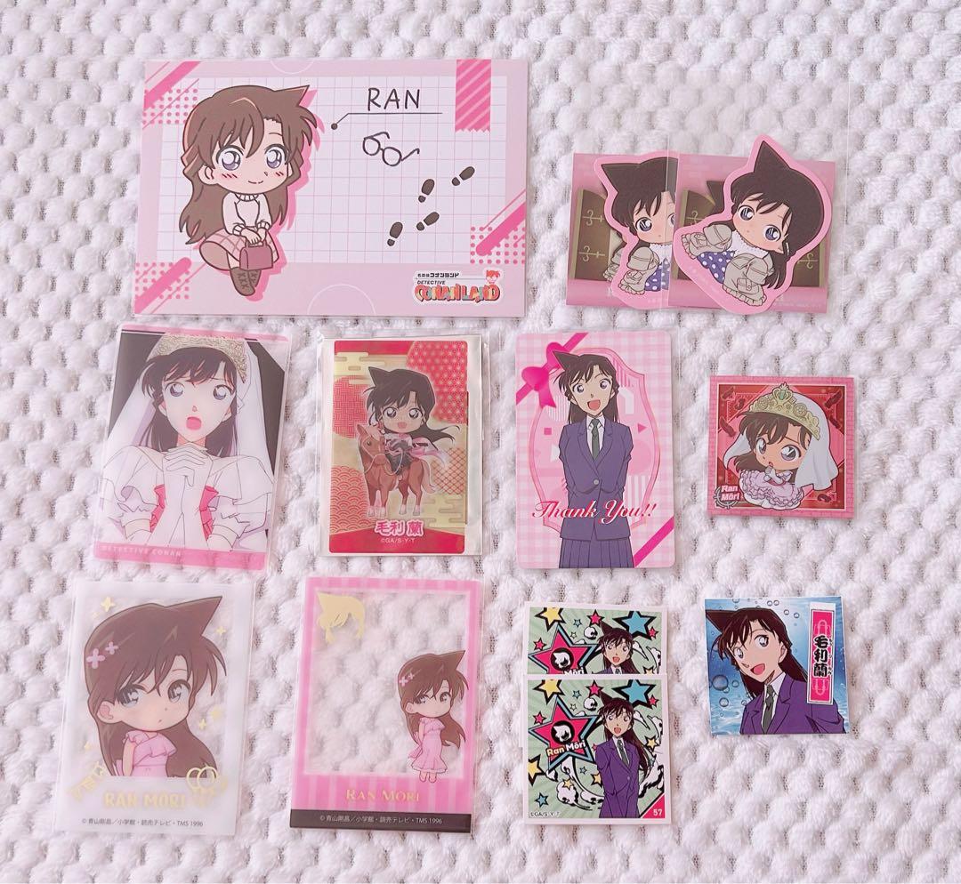 江戸川コナン、灰原哀、毛利蘭、工藤新一、怪盗キッド、赤井秀一　グッズバラ売り