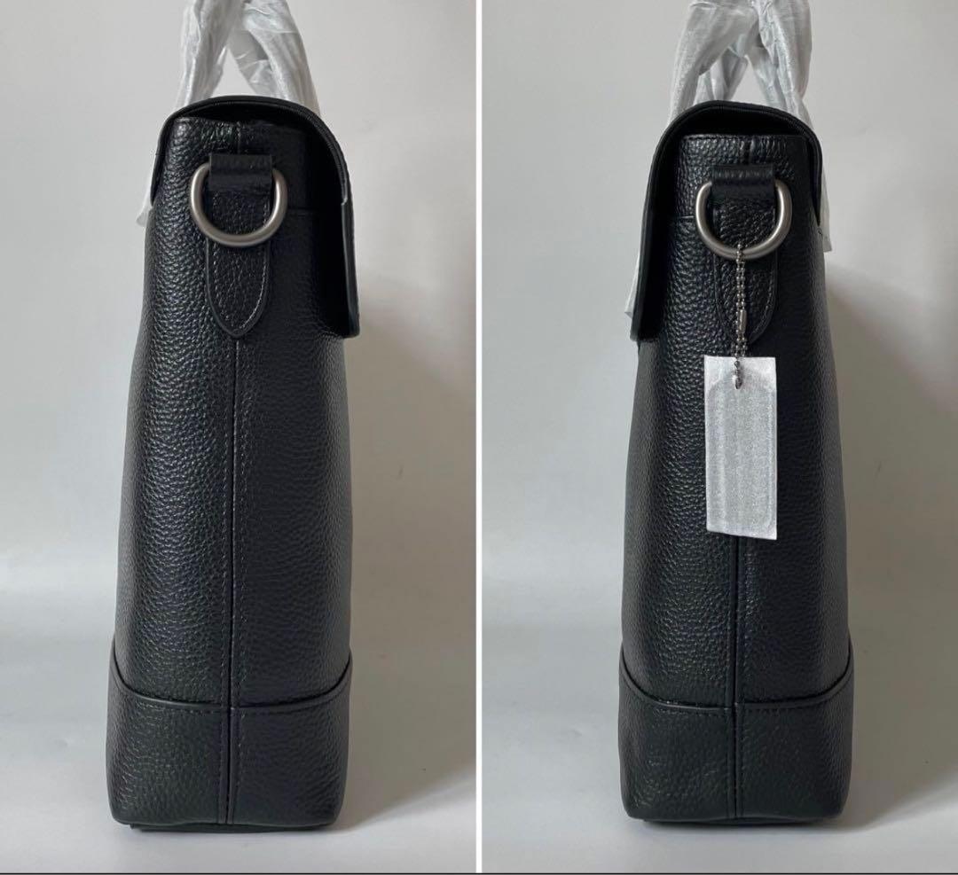 【新品・未使用】コーチ ビジネスバッグ 2way ハミルトン レザー 黒