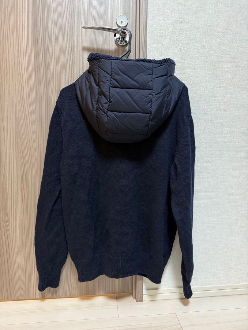 よ*。様 MONCLERウールニットジップアップパーカー 9B00016 778