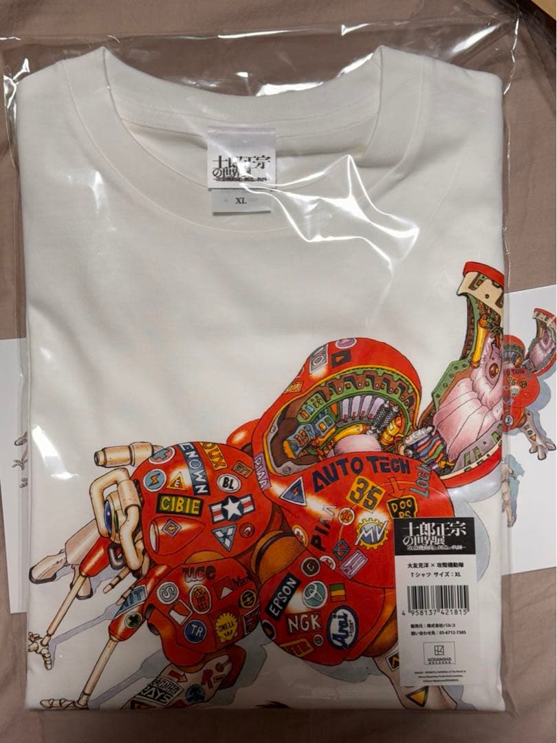 士郎正宗の世界展大友克洋攻殻機動隊 Tシャツ XL ポスター ポストカード　7点