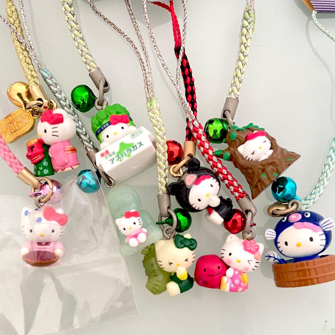ご当地キティ ねつけストラップ　まとめ売り