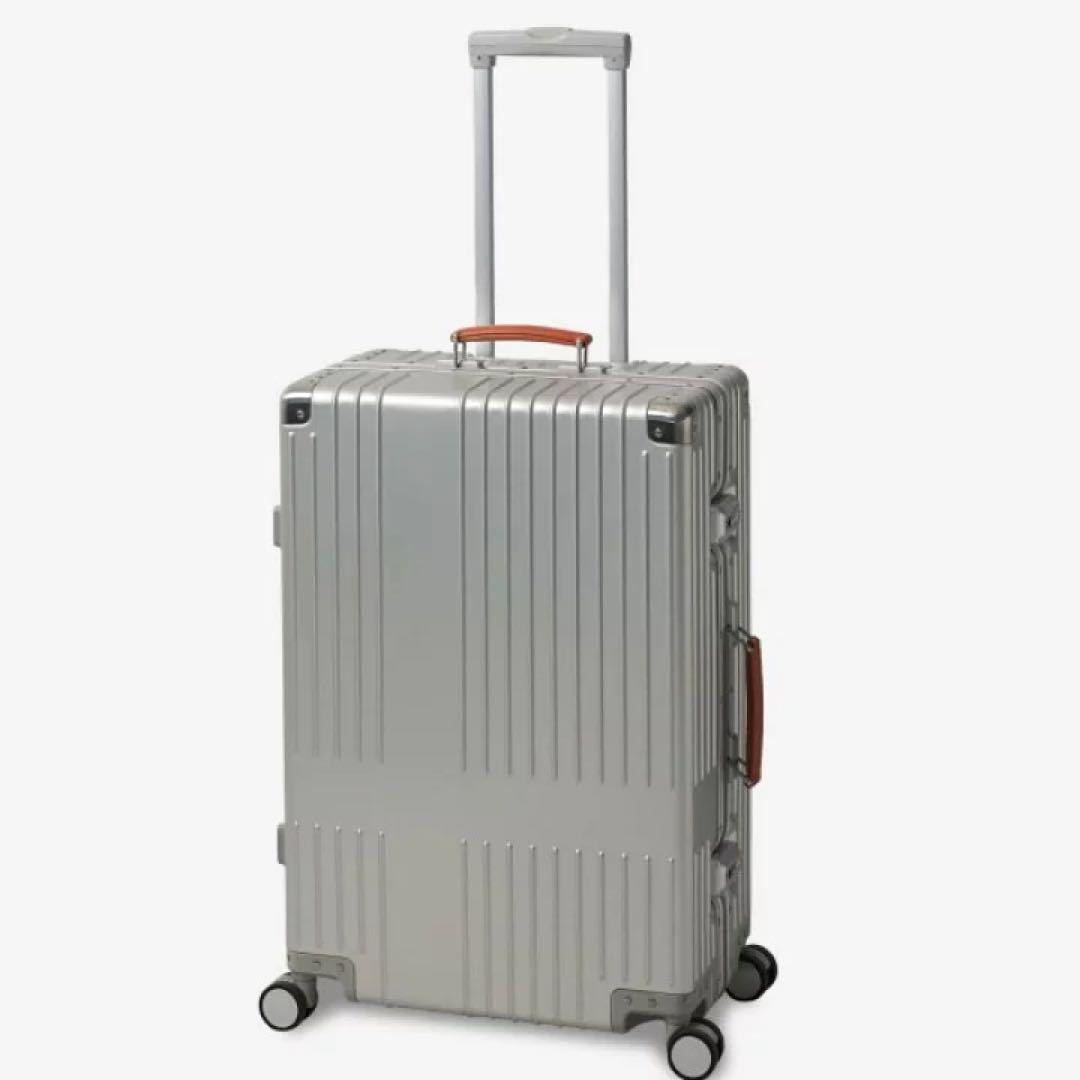 イノベーター アルミスーツケース シルバー INV5811STP 70L